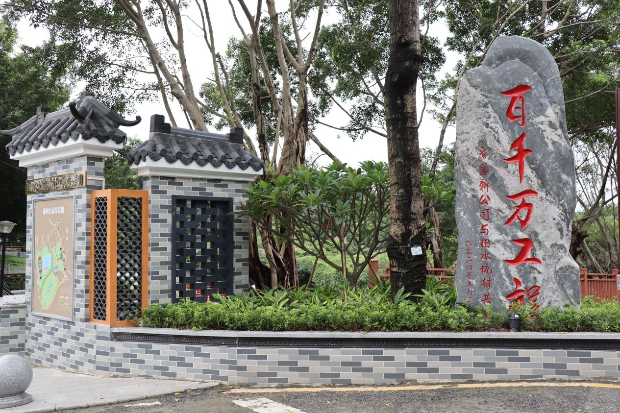 番盈新公司携手旧水坑村委共建“百千万工程”典型村